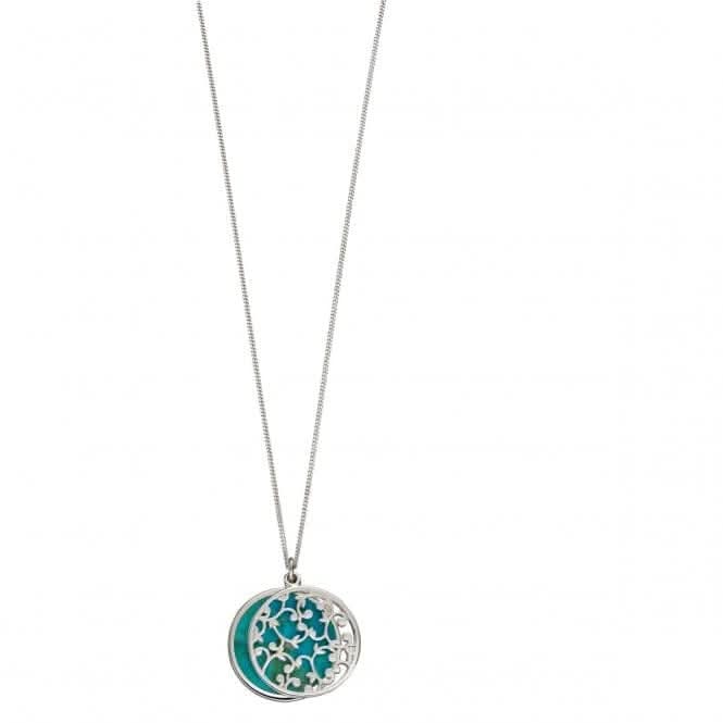 Elements Silver Turquoise 2 Piece Pendant P4667TBeginningsP4667T