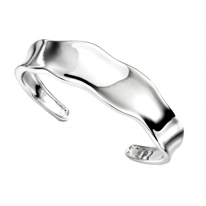 Elements Silver Wavy Concave Bangle B4817BeginningsB4817