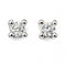 Elements White Gold Solitaire Diamond Earrings GE937Z475Elements GoldGE937