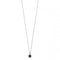 Elements White Gold Swirl Blue Sapphire Diamond Pendant GP881LZ475GN200Elements GoldGP881L