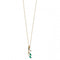 Elements Yellow Diamond Emerald Vine Pendant GP846GZ475GN202Elements GoldGP846G