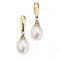 Elements Yellow Gold Drop Pearl Diamond Earrings GE780WZ475Elements GoldGE780W
