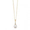 Elements Yellow Gold Drop Pearl Diamond Pendant GP758WZ475GN004Elements GoldGP758W