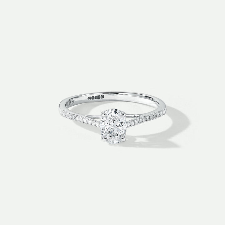 Elena | 9ct White Gold | 0.75ct (tw) Lab Grown Diamond RingCreated BrillianceBA0071344 - O