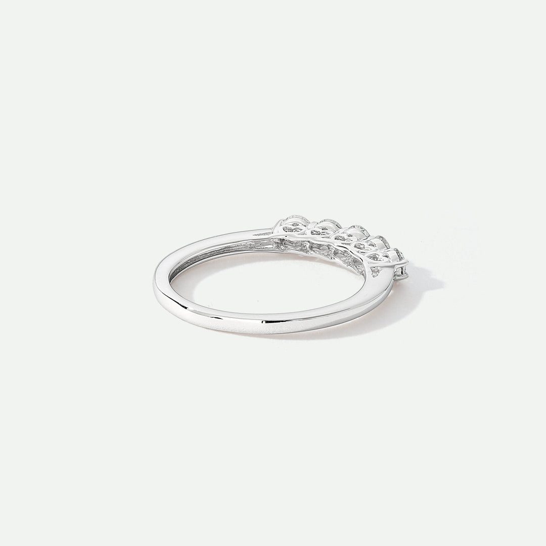 Elsie | 9ct White Gold 0.50ct tw Lab Grown Diamond RingCreated BrillianceBA0063523 - L