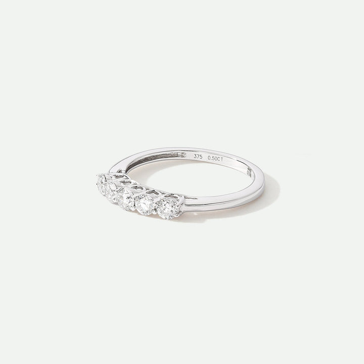 Elsie | 9ct White Gold 0.50ct tw Lab Grown Diamond RingCreated BrillianceBA0063523 - L