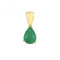 Emerald Claw Set Pendant PD235EGemstones JewelleryPD235E