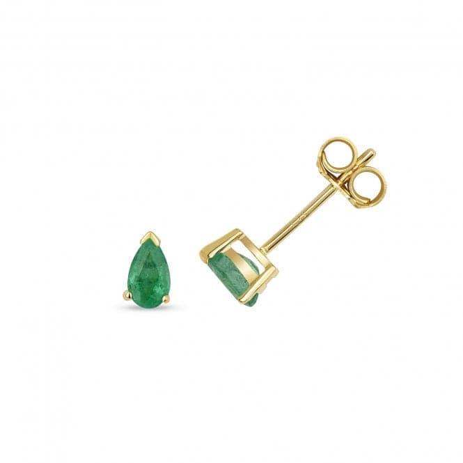 Emerald Claw Set Stud Earrings ED244EGemstones JewelleryED244E