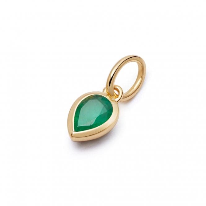 Emerald May Birthstone 18ct Gold Plated Charm PBS17_GPDaisyPBS17_GP