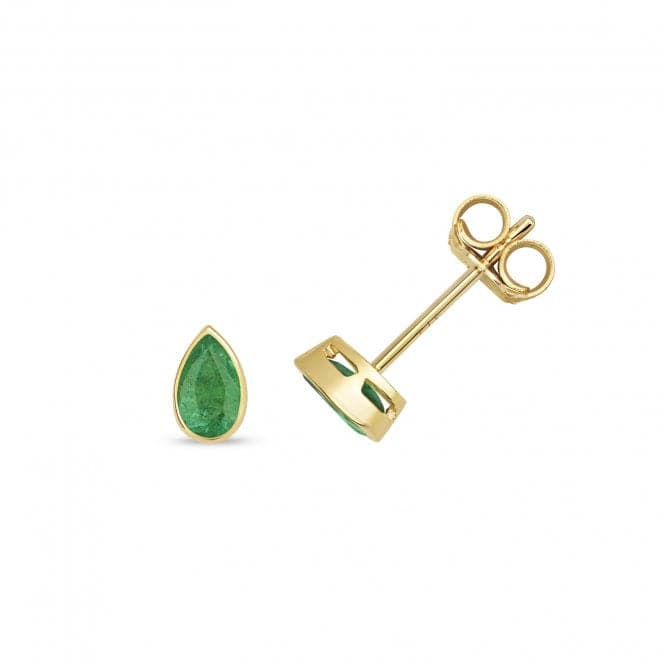 Emerald Rubover Stud Earrings ED243EGemstones JewelleryED243E