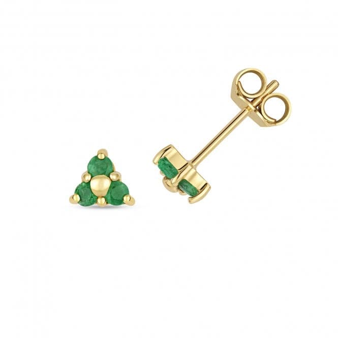 Emerald Stud Earrings ED240EGemstones JewelleryED240E