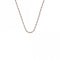Emozioni 24" Sterling Silver Rose Gold Plated Accent Bead Chain CH056EmozioniCH056