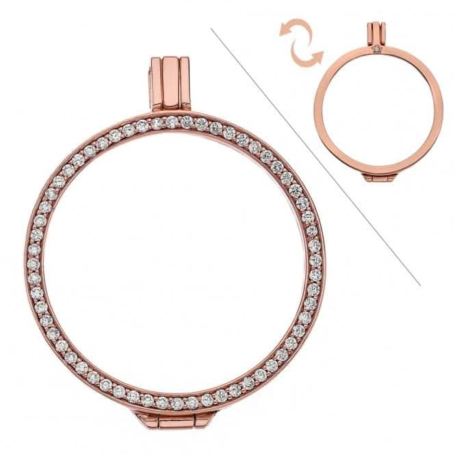 Emozioni Rose Gold Plated Reversible Coin Keeper EK008EmozioniEK008