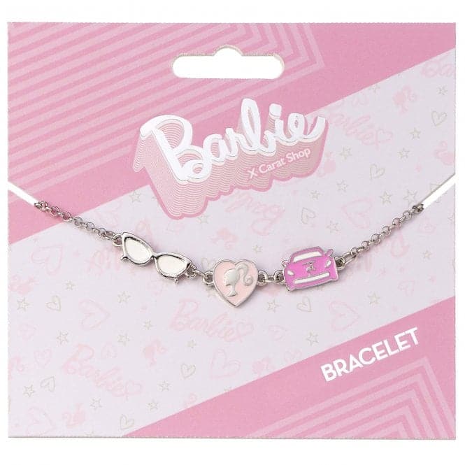 Enamelled Classic Silhouette Glasses Corvette Charm Bracelet BMCB0008BarbieBMCB0008