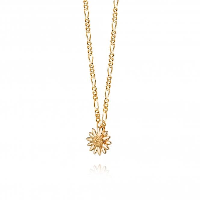 English Daisy 18ct Gold Plate Necklace N2002_GPDaisyN2002_GP