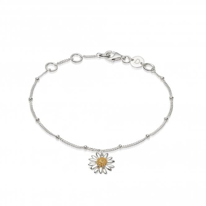 English Daisy Drop Bobble Bracelet BR2004DaisyBR2004