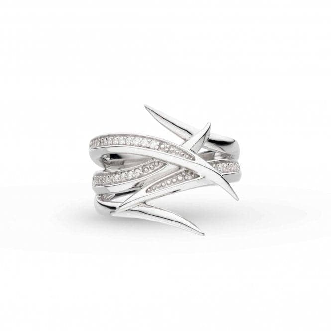 Entwine Helix Wrap Pave Ring 10237CZKit Heath10237CZM