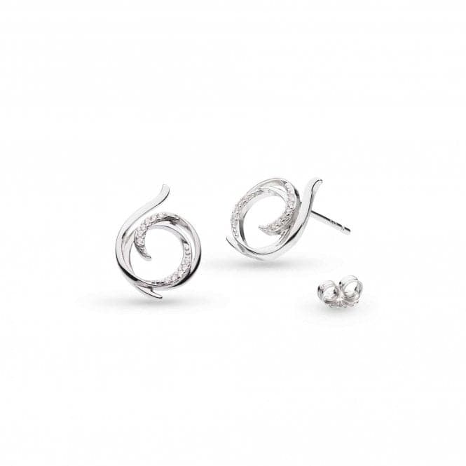 Entwine Helix Wrap Pave Stud Earrings 30235CZKit Heath30235CZ