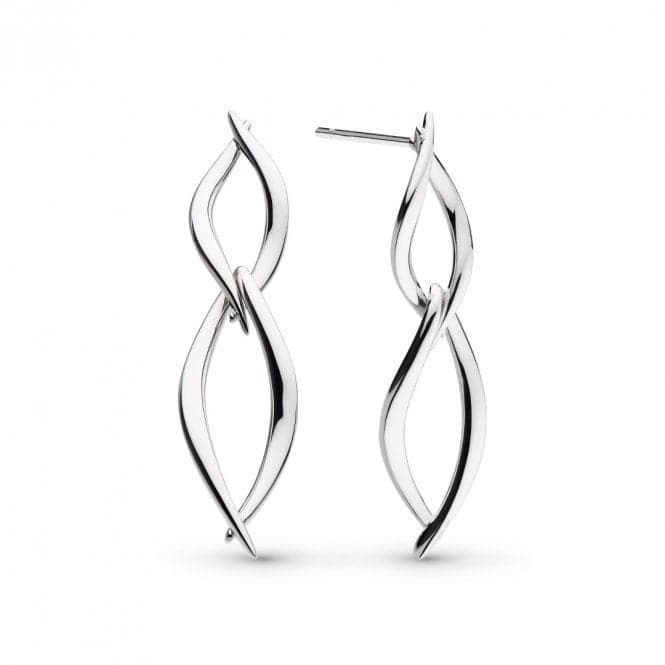 Entwine Twine Twist Duo Link Drop Earrings 60229RPKit Heath60229RP