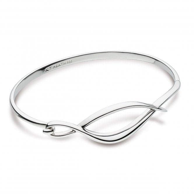 Entwine Twine Twist Hinged Bangle 70224RPKit Heath70224RP