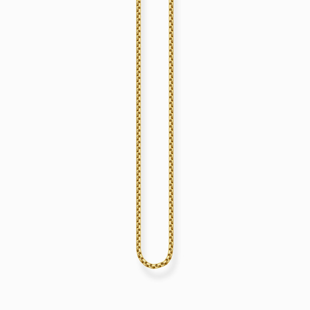 Essentials Sterling Silver Gold Plated Venetian Design Necklace KE2227 - 413 - 39 - L50vThomas Sabo Charm ClubKE2227 - 413 - 39 - L50v