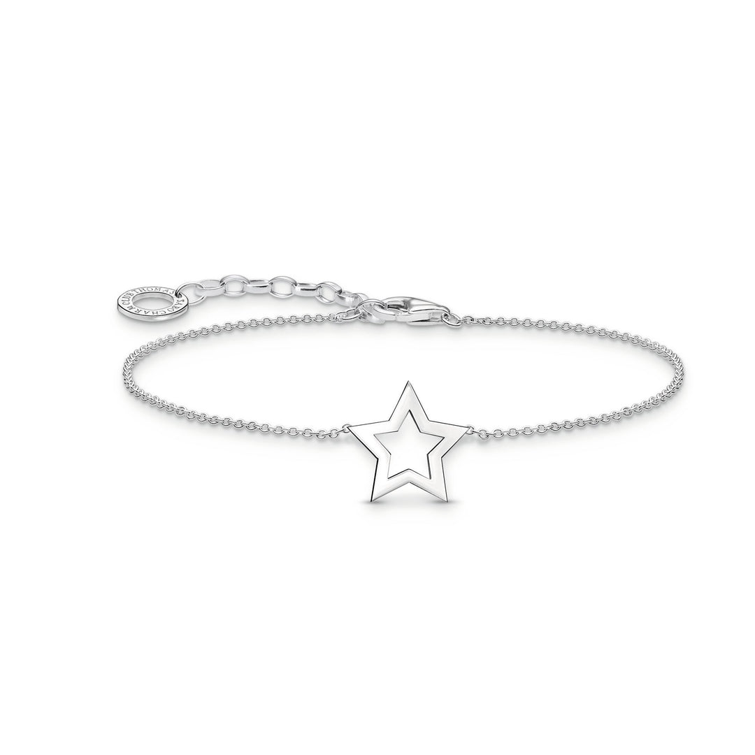 Essentials Sterling Silver Star Bracelet A2162 - 001 - 21 - L19VThomas Sabo Sterling SilverA2162 - 001 - 21 - L19V