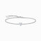 Essentials Sterling Silver White Heart - Shaped Zirconia Bracelet A2157 - 051 - 14 - L19VThomas Sabo Sterling SilverA2157 - 051 - 14 - L19V
