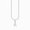 Essentials Sterling Silver With Zirconia letter A Pendant Necklace KE2240 - 051 - 14 - L45VThomas Sabo Charm ClubKE2240 - 051 - 14 - L45V