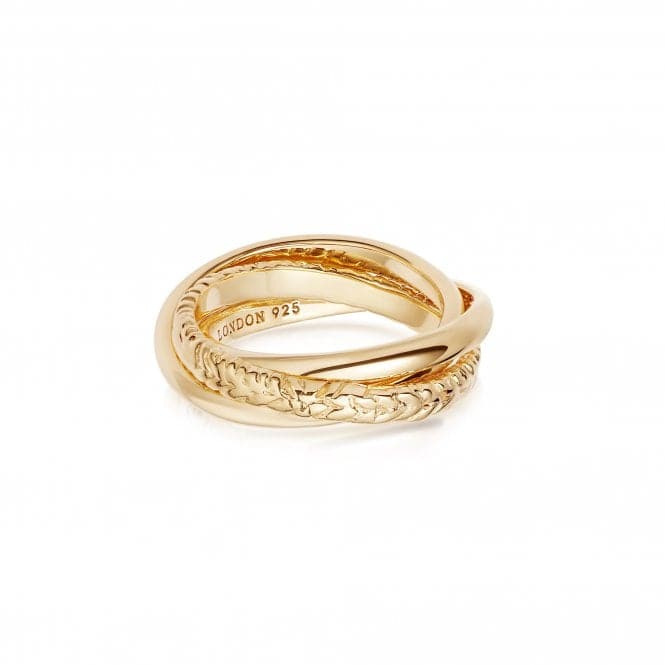 Estee Lalonde Trinity 18ct Gold Plated Ring 2ELSR11_GPDaisy2ELSR11_GP_L