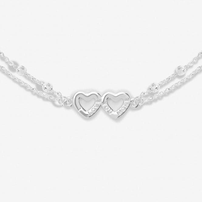 Every Day I Love You More Silver Plated 18cm + 3cm Bracelet 6740Joma Jewellery6740