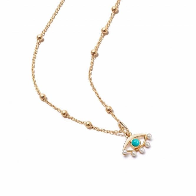 Evil Eye 18ct Gold Plated Necklace SN14_GPDaisySN14_GP