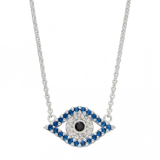 Evil Eye Necklace with Zirconia N4423BeginningsN4423