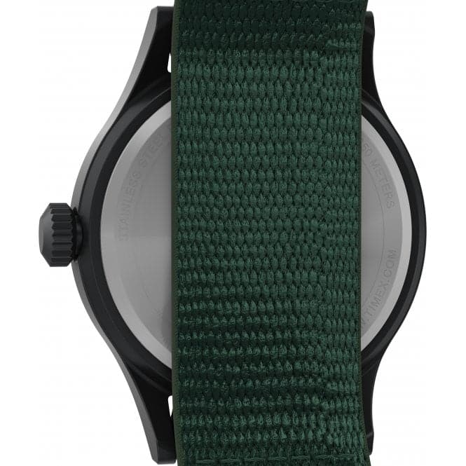 Expedition Scout Green Fabric Strap Watch TW4B29700Timex WatchesTW4B29700