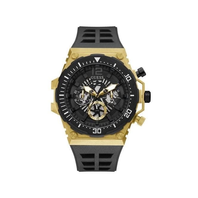 Exposure Mens Sport Gold Stainless Steel Watch GW0325G1Guess WatchesGW0325G1