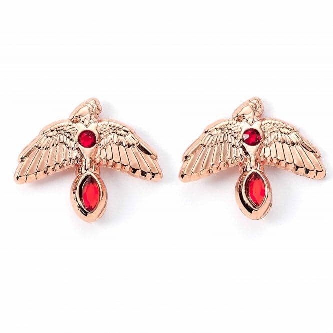 Fawkes Rose Gold Plated Stud Earrings WES00113Harry PotterWES00113