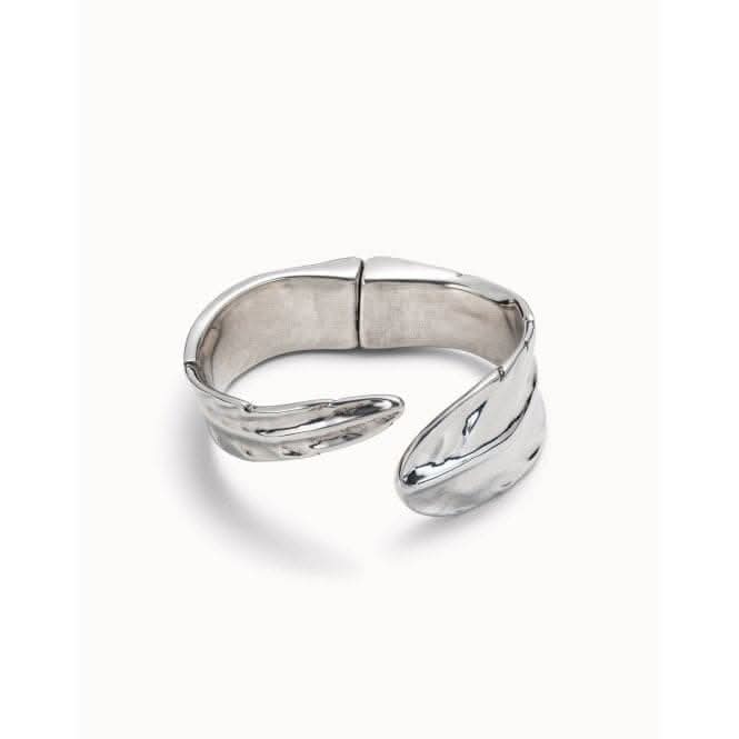 Feather Silver Metal BraceletUNOde50PUL1782MTL0000M