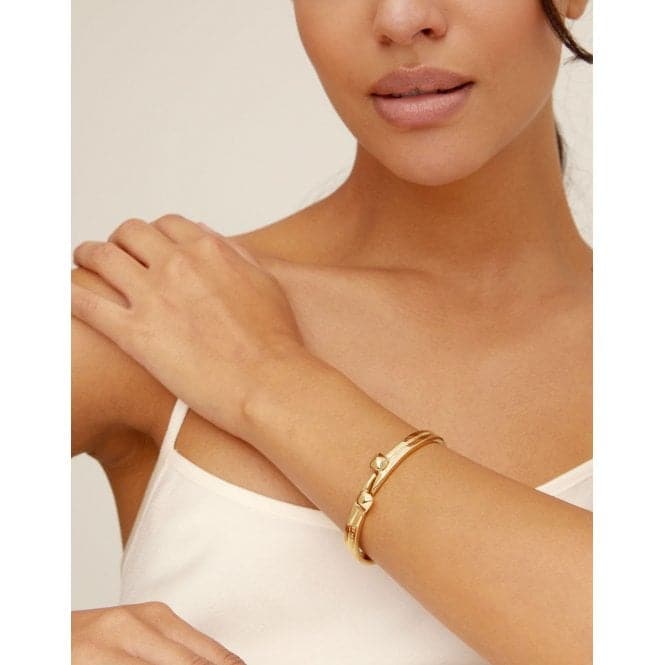 Feelings Golden Metal BraceletUNOde50PUL2310ORO0000L