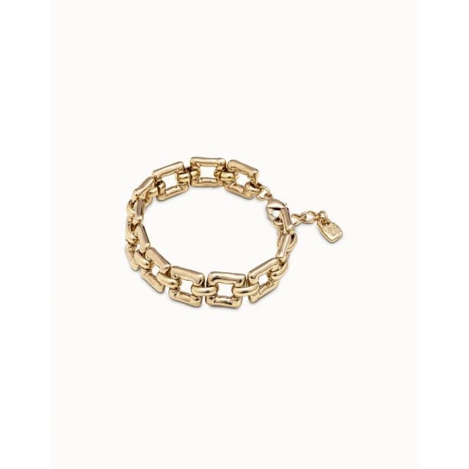 Femme Fatale Golden Metal BraceletUNOde50PUL2241ORO0000L