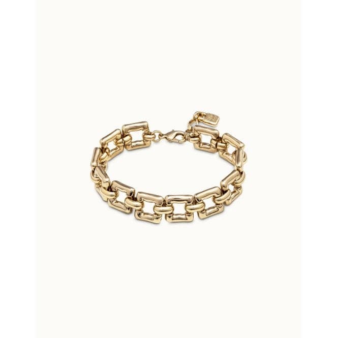 Femme Fatale Golden Metal BraceletUNOde50PUL2241ORO0000L