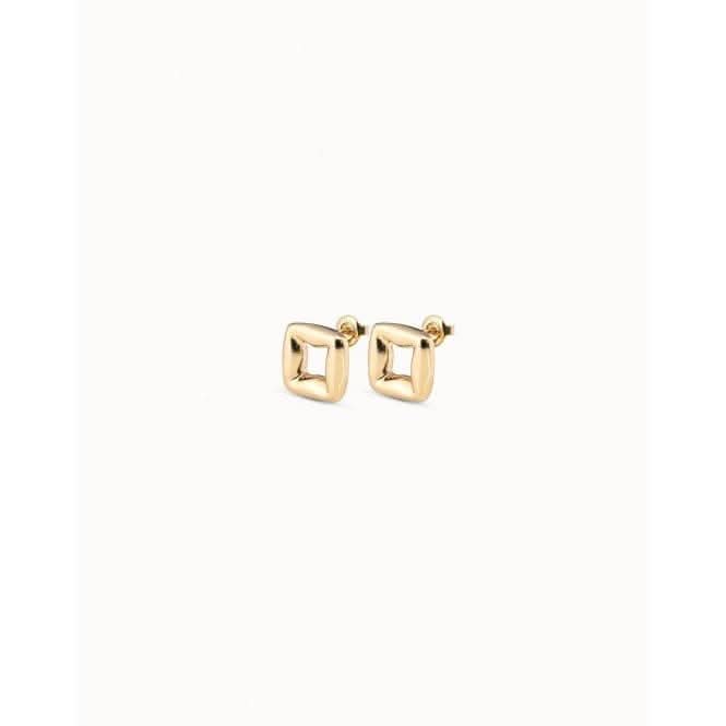 Femme Fatale Golden Metal EarringsUNOde50PEN0844ORO0000U