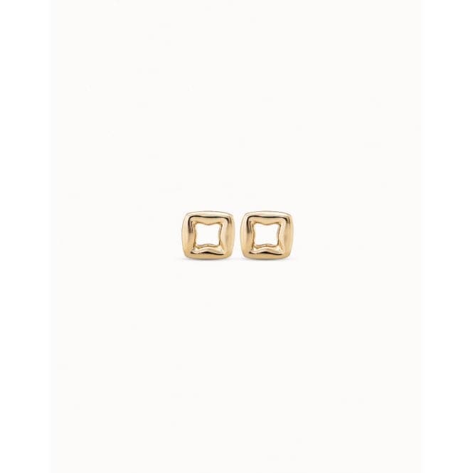 Femme Fatale Golden Metal EarringsUNOde50PEN0844ORO0000U