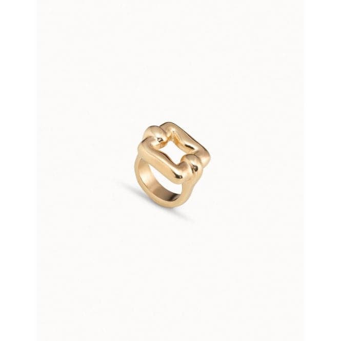 Femme Fatale Golden Metal RingUNOde50ANI0738ORO00009