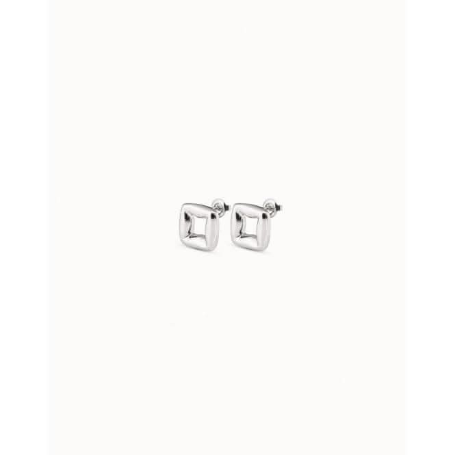 Femme Fatale Silver Metal EarringsUNOde50PEN0844MTL0000U