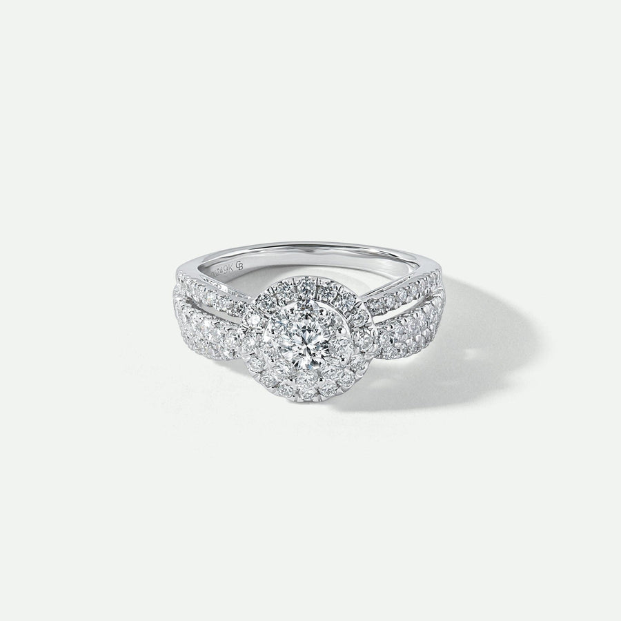 Fergie | 9ct White Gold 1ct tw Lab Grown Diamond Engagement RingCreated BrillianceBA0073980 - M