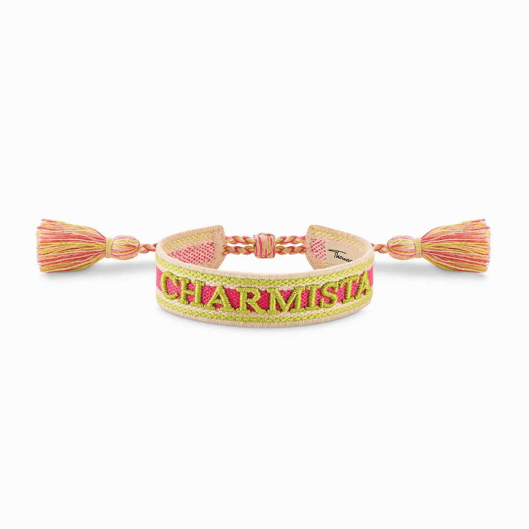 Festival Colourful Woven Bracelet ACC0049 - 302 - 7 - L24VThomas Sabo Charm Club CharmistaACC0049 - 302 - 7 - L24V