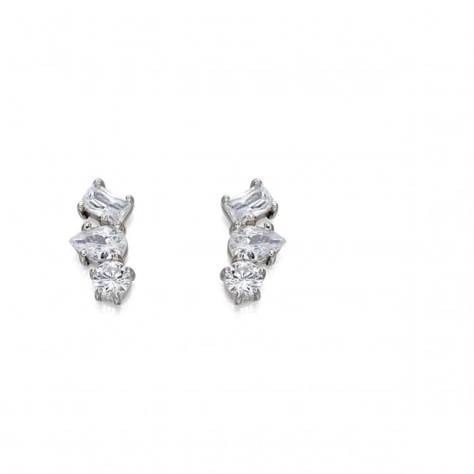Fiorelli Silver Assorted Stone Crawlers Earrings E5548CFiorelli SilverE5548C