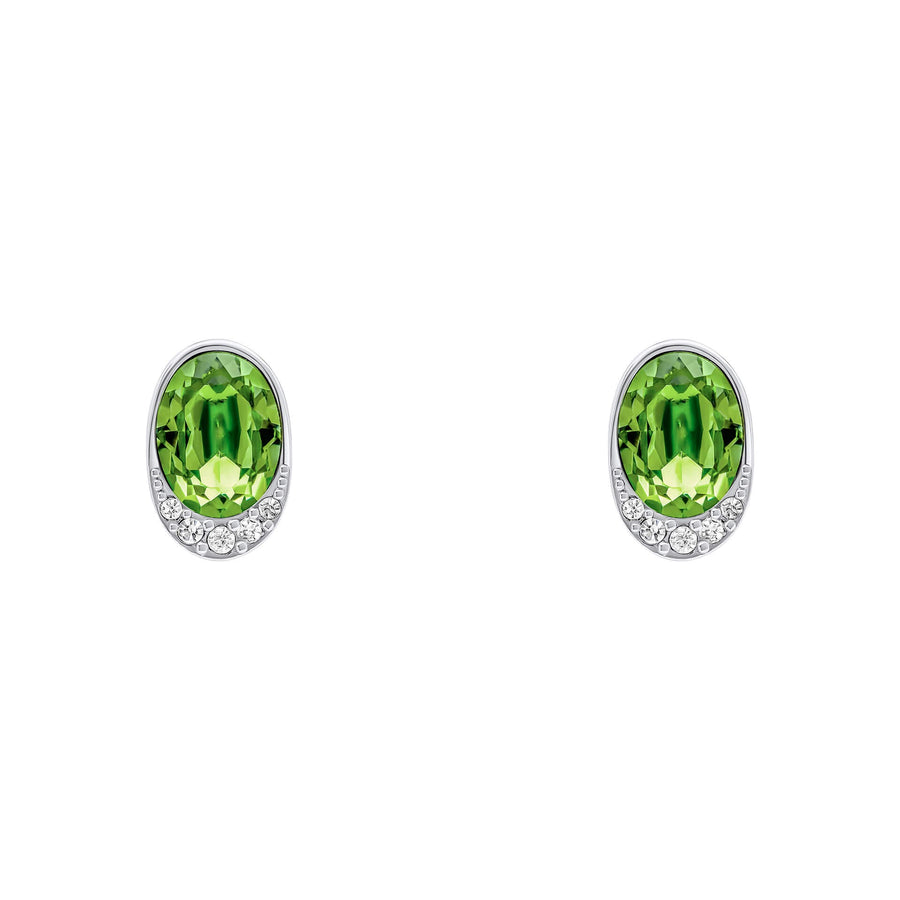 Fiorelli Sterling Silver Peridot Crystal Earrings E6464GFiorelli SilverE6464G