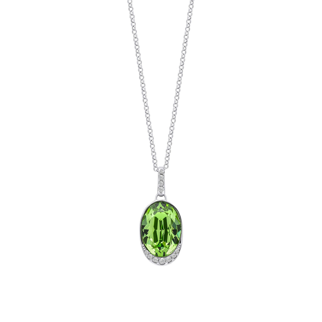 Fiorelli Sterling Silver Peridot Crystal Pendant P5439GFiorelli SilverP5439G