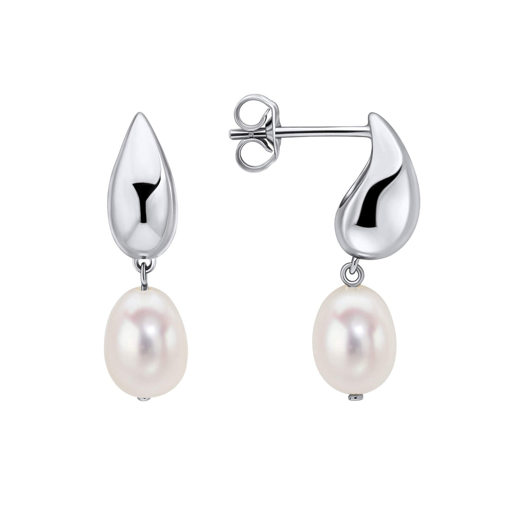 Fiorelli Sterling Silver White Freshwater Pearl Earrings E6503WFiorelli SilverE6503W