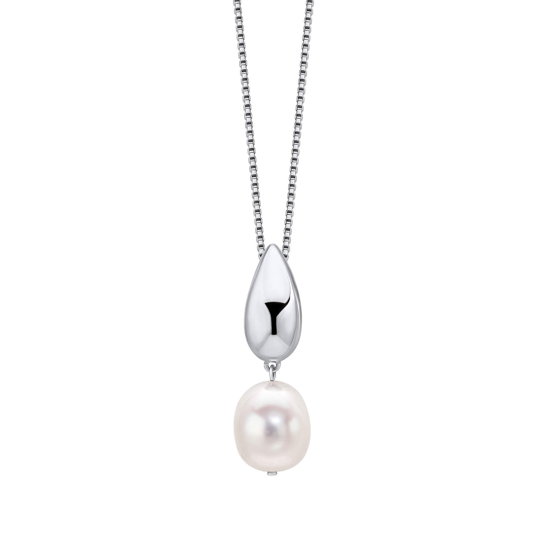 Fiorelli Sterling Silver White Freshwater Pearl Pendant P5468WFiorelli SilverP5468W